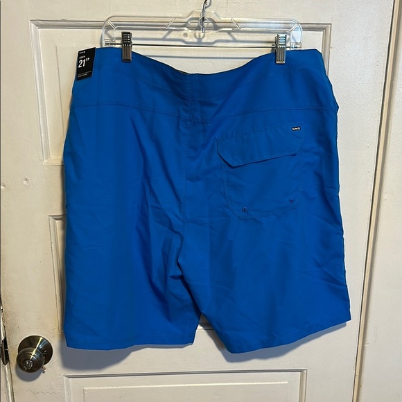 Hurley Men's Blue Swim Shorts - Picture 5 of 5